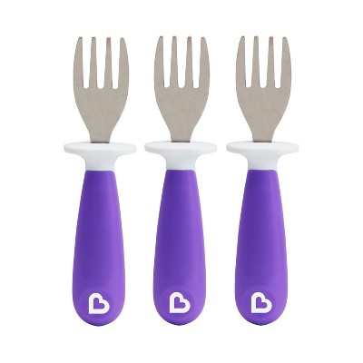 Munchkin Raise Toddler Fork And Spoon Set - 2pk : Target