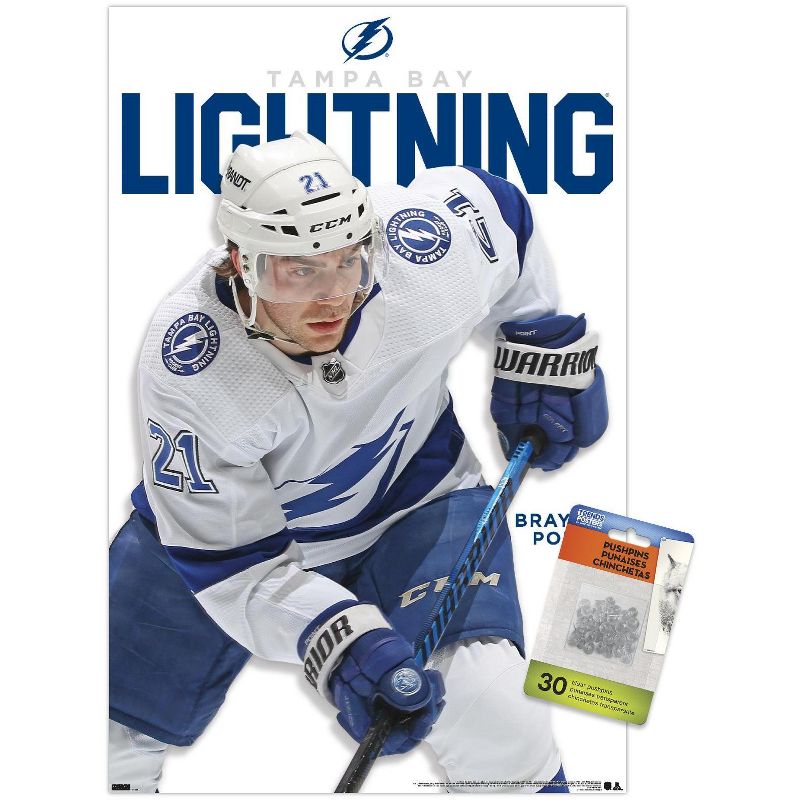 Trends International NHL Tampa Bay Lightning - Brayden Point Feature Series 23 Unframed Wall Poster Prints, 1 of 7