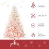 Resenkos 5 foot pink artificial Christmas tree - 3 of 4