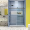 NicBex Shower Door 44-48" Wx74"H Bypass Sliding Shower Door with 5/16" (8mm) Tempered Glass with Reversible Installation - 4 of 4