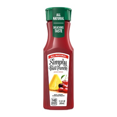 Simply Fruit Punch Juice Drink - 11.5 fl oz