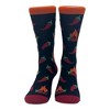 Crazy Dog T-Shirts Women's Im A Little Chili Socks Funny Spicy Hot Peppers Joke Footwear - 3 of 4