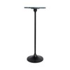 Elegant End Table, Side Table, or Small Night Stand for Room Decor - Slim Metal Drink Table with Marble Top and Trumpet Base - 2 of 4