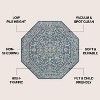 JONATHAN Y Malta Bohemian Medallion Textured Weave Indoor/Outdoor Area Rug - 3 of 4