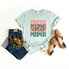 Simply Sage Market Women's Hello Pumpkin Stacked Short Sleeve Graphic Tee - 3 of 4
