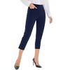Clearlove Pants for Women Casual Summer Pull On Yoga Dress Work Jeggings Athletic Golf Crop Pants with Pockets - 2 of 4