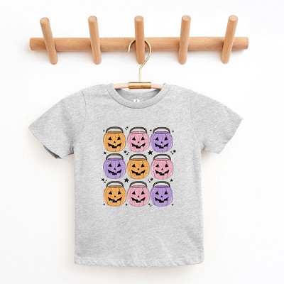 The Juniper Shop Halloween Candy Bucket Chart Toddler Short Sleeve Tee