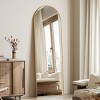 Beautyolove Full Length Mirror, Oversized 81" x 41" Arched Floor Mirror, Free Standing Mirror, Modern Full Body Mirror - 3 of 4