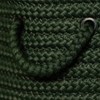 Colonial Mills Clean & Dirty Woven Hamper Set-2 - Dark Green 17"x17"x22" 19"x19"x15" - 2 of 3