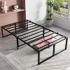 14-Inch Heavy-Duty Metal Platform Bed Frame, Strong & Quiet, No Box Spring Required, Spacious Underbed Storage, Easy Assembly, Black - 3 of 4