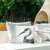 Stupell Industries Sand Crane Portrait Outdoor Decorative Throw Pillow, 18 x 18 - 3 of 3