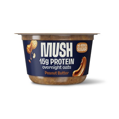 MUSH Peanut Butter Gluten Free Overnight Oats - 5.5oz