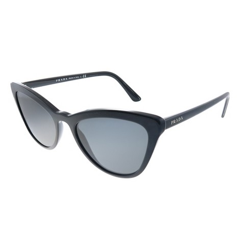 Forbedre Tether evne Prada Catwalk Pr 01vs 1ab5s0 Womens Cat-eye Sunglasses Black 56mm : Target