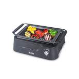 COMMERCIAL CHEF Indoor Infrared Grill 14.29" x 10.6" 1660W, Black