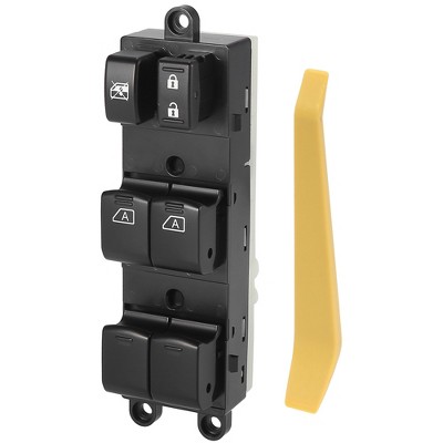 Unique Bargains Car Power Window Master Switch Driver Side 25401-ZL10A for Nissan Pathfinder 2007-2012 Black 1 Pc