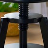 Guidecraft Adjustable Drafting Wooden Stool- Drafting Chair for Kids, 16in-18in | Toddler Swivel Stool for Kids' Art Studio, Classroom Seating - 4 of 4