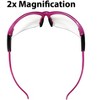 2 Pairs of Birdz Eyewear Flamingo Bifocal Safety Glasses with Clear, Clear Lenses - 2 of 4