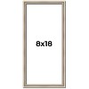 PosterPalooza | Panoramic Classic Modern Silver Frame - UV Acrylic, Foam Board Backing, Hanging Hardware - 2 of 4