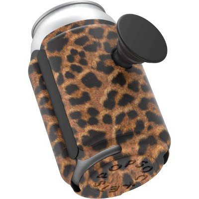 PopThirst PopGrip Can Holder - Leopard Prowl
