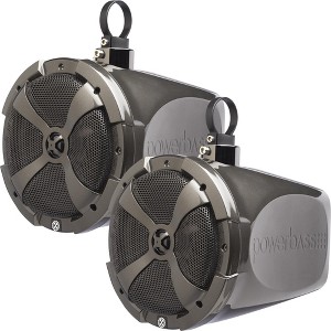 PowerBass XL-POD8SR - 8-Inch Short Range Pod Speaker System - Pair - 1 of 2