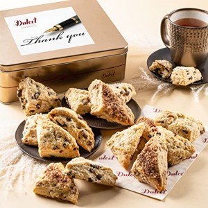 Dulcet Gift Baskets Artisan Scone Assortment Gift Tin - 1 of 4