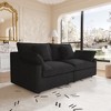 WJShome 83" Cloud Couch Sectional for Living Room, Down Filled Modular Sectional Sofa,Convertible Couch, Sofa Covers Washable&Replaceable - 2 of 2