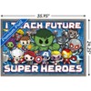 Trends International Marvel Comics - I Teach Future Superheroes Framed Wall Poster Prints - 3 of 4