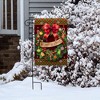 Briarwood Lane Christmas Garden Flag 12x18 For Outdoor Adorned Wreath For Christmas Garden Flag Flags For Outside - 4 of 4