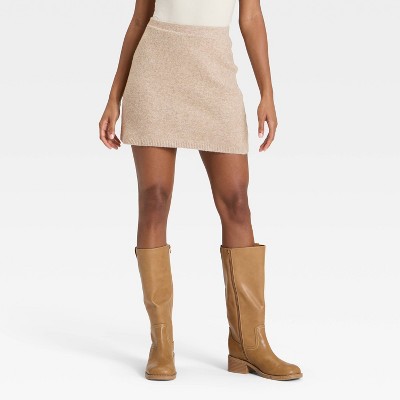 Women's Mini Sweater Skirt - Universal Thread™