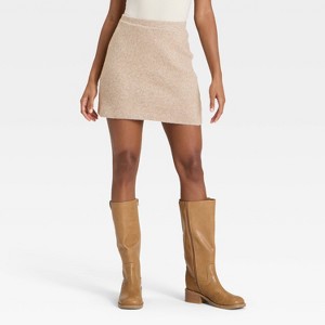 Women's Mini Sweater Skirt - Universal Thread™ - 1 of 3