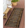 Liora Manne Esencia Stripe Indoor/Outdoor Mat.. - 3 of 4