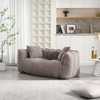 Airsurfer Double Bean Bag Chair – Soft 2-Seater with High-Resilience Foam, Perfect for Gaming, Reading, Lounging, or Watching TV - 3 of 4