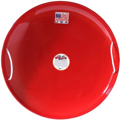 Flexible Flyer Steel Saucer - Red