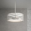 Livex Lighting Industro 4 - Light Chandelier in  Brushed Nickel - 3 of 4