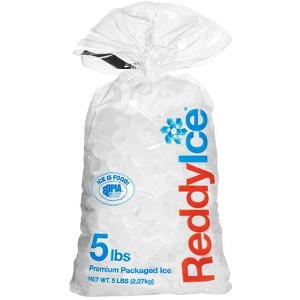 Reddy Ice Premium Packaged Unflavored Frozen Dairy Dessert - 5lbs : Target