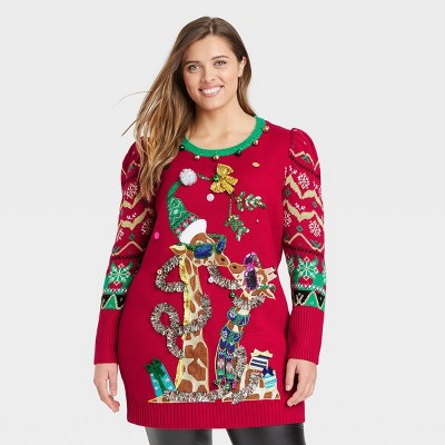 plus size christmas sweater