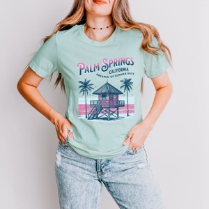 Simply Sage Market Palm Springs Summer Days Short Sleeve Tee - 1 of 4