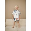 Kids Kai Tie Dye Short Sleeve Set - Olive + Scout - 3 of 4