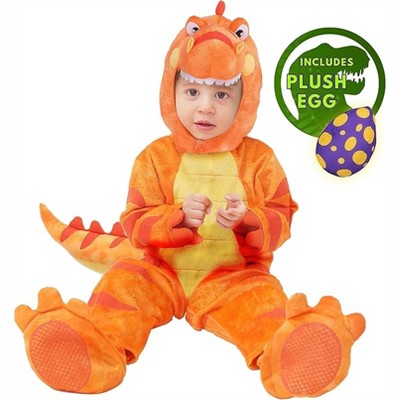 Joyfy Baby Dinosaur Costume, Jumpsuit with Wings and Star Wand for Kids, Toddler Halloween Dress Up Party