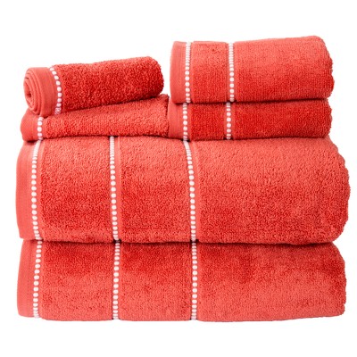 6pc Solid Bath Towel and Washcloth Set - Yorkshire Home