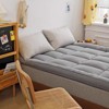 Okak Modern Cotton Deep Topper Tufted Mattress Pad for Comfy Sleep,Overfilled Bed Mattresses Protective Pad - 2 of 4