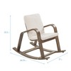 ECR4Kids Bentwood Rocking Chair with Cushion, Kids Furniture - image 2 of 4