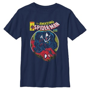 Boys Marvel: Spider-Man Venom Vs Spidey Battle T Shirt - 1 of 4