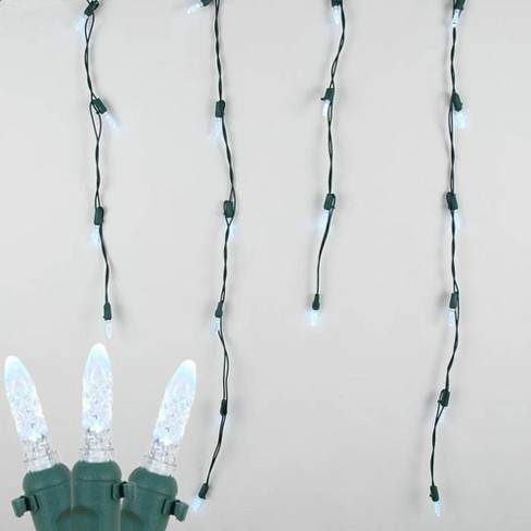 target icicle lights green wire