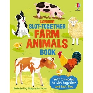 Slot-Together Farm Animals Book - by  Abigail Wheatley (Board Book) - 1 of 1