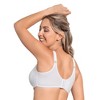 LeSensuel Coverage Wireless Bra Unlined Stretch Cotton High Womens Bras - - 2 of 4