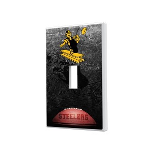 NFL AFC Historic Teams Legendary Hidden-Screw Light Switch Plate for Single Toggle - 1 of 4