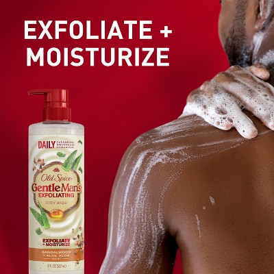 Old Spice GentleMan&#39;s Collection Exfoliating Body Wash - Sandalwood &#38; Aloe Vera - 18 fl oz_5