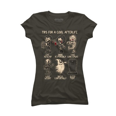 Junior's Design By Humans Cool Afterlife By LetterQ T-Shirt