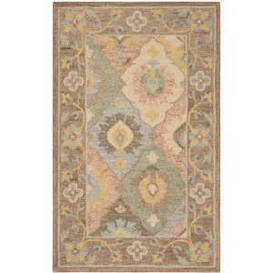Suzani SZN317 Hand Hooked Indoor Indoor Rugs - Safavieh - 1 of 3
